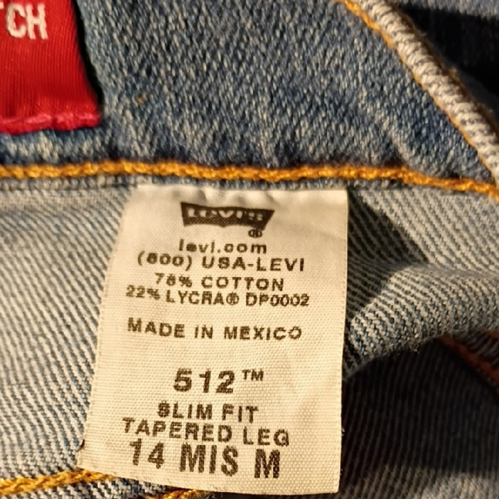 Levi's 512 Slim Fit Tapered Jeans in Blue